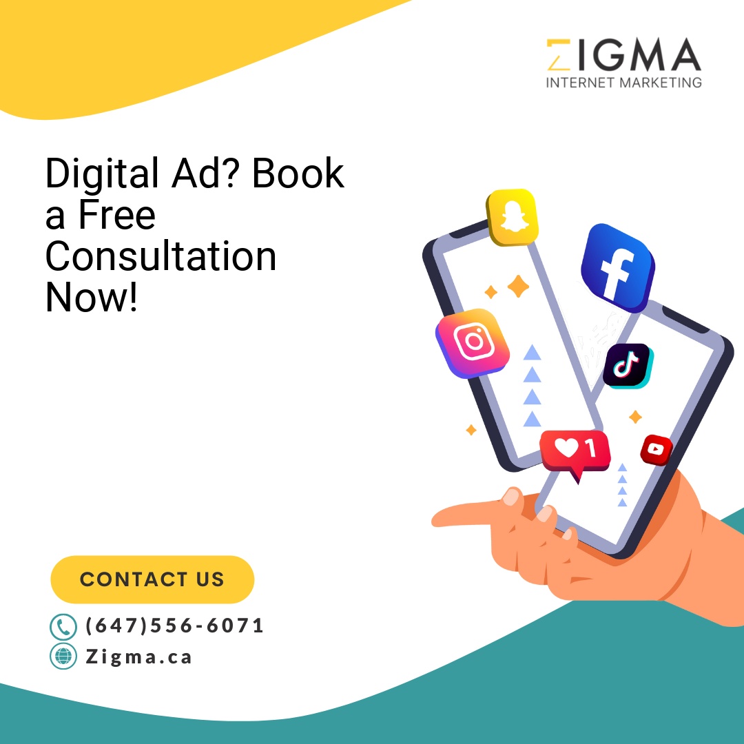 Digital Ad campaign preview for a Toronto local service brand